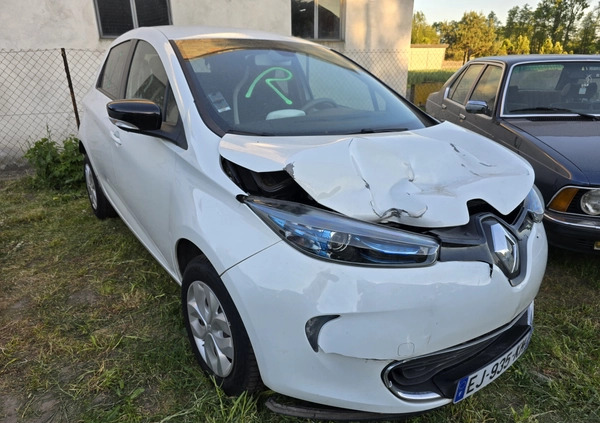 Renault Zoe cena 13500 przebieg: 57693, rok produkcji 2017 z Koło małe 37